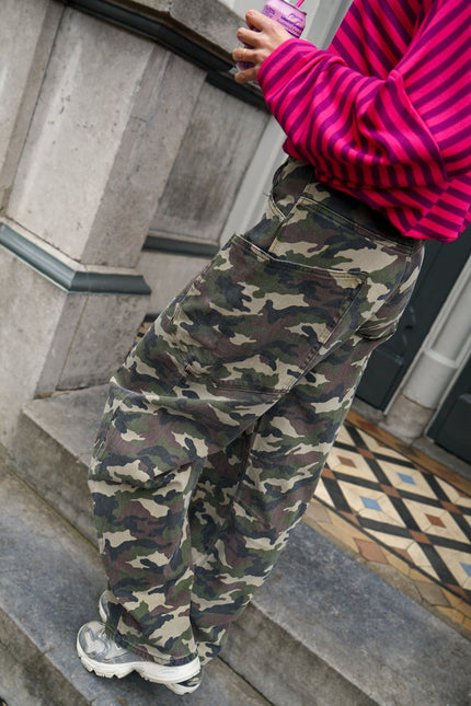 BALLON JEANS EEF ARMY - Hip is het