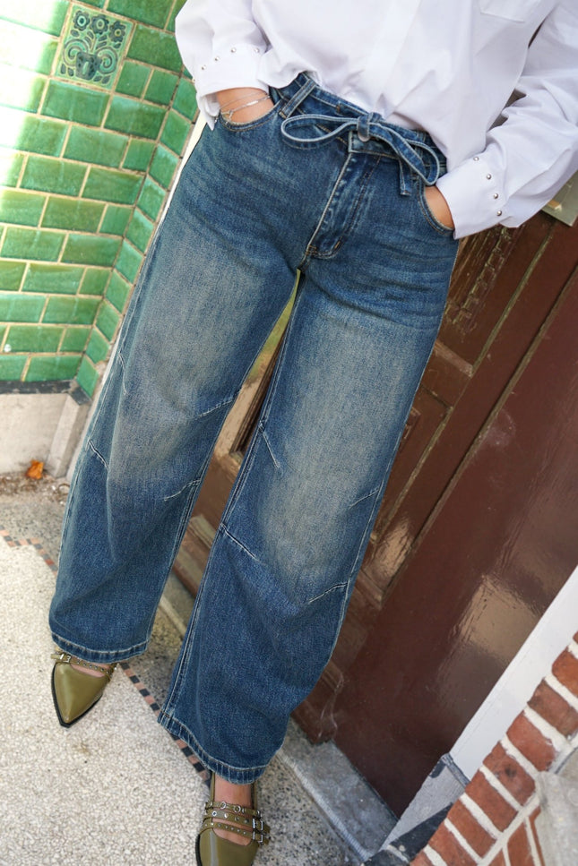 BALLOON JEANS JOYCE BLUE - Hip is het
