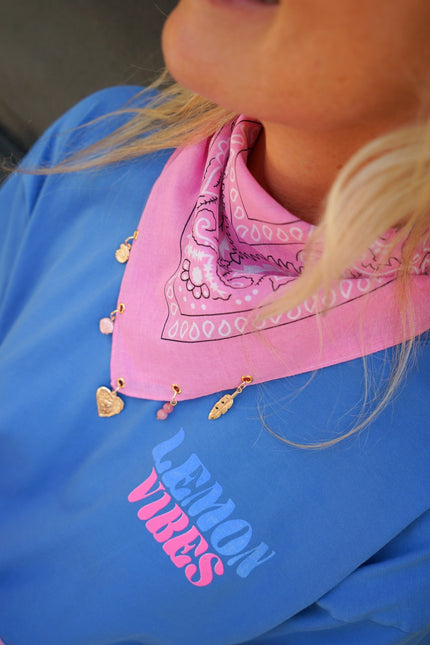BANDANA BEDELS ROZE - Hipishet