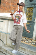 BARREL JEANS LEOPARD - Hipishet