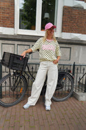 BARREL JEANS RIVER OFF WHITE - Hipishet