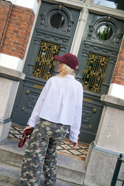 BLOUSE IRIS WIT - Hip is het