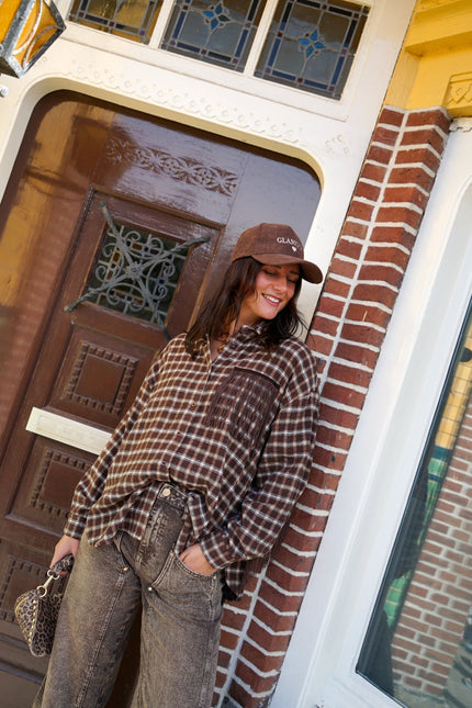 BLOUSE JANNA GERUIT BRUIN - Hip is het