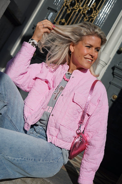 BOMBER JACK MILA ROZE - Hipishet