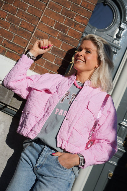 BOMBER JACK MILA ROZE - Hipishet