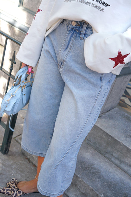 CAPRI JEANS RILEY BLAUW - Hip is het