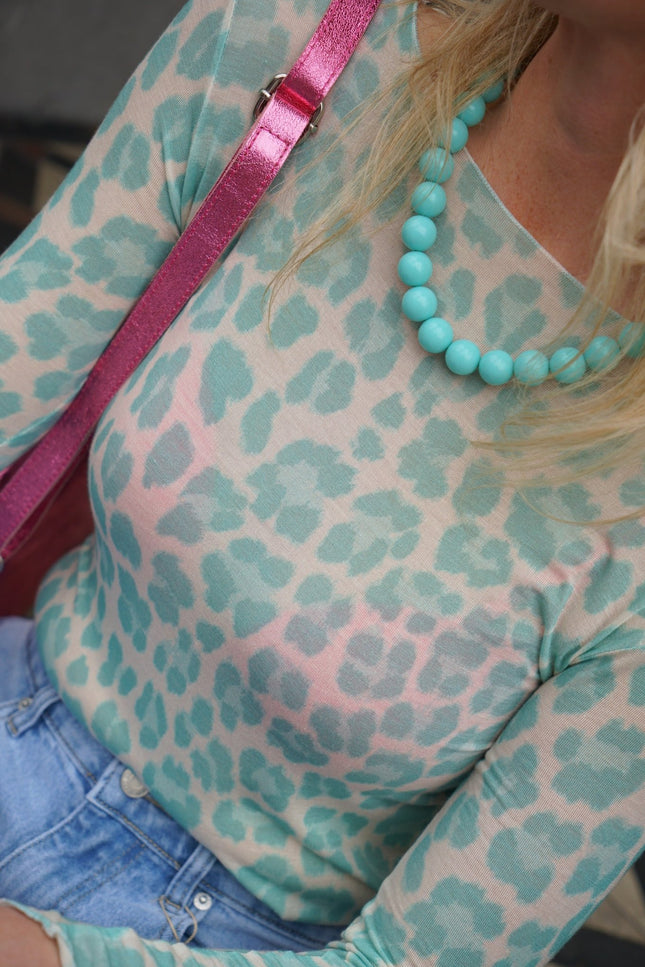 CHUNKY KETTING AQUABLAUW - Hipishet
