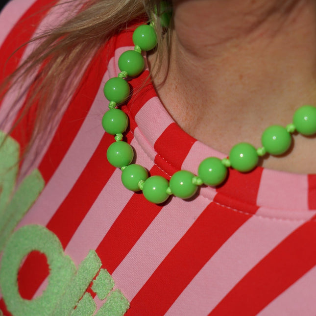 CHUNKY KETTING FELGROEN - Hipishet