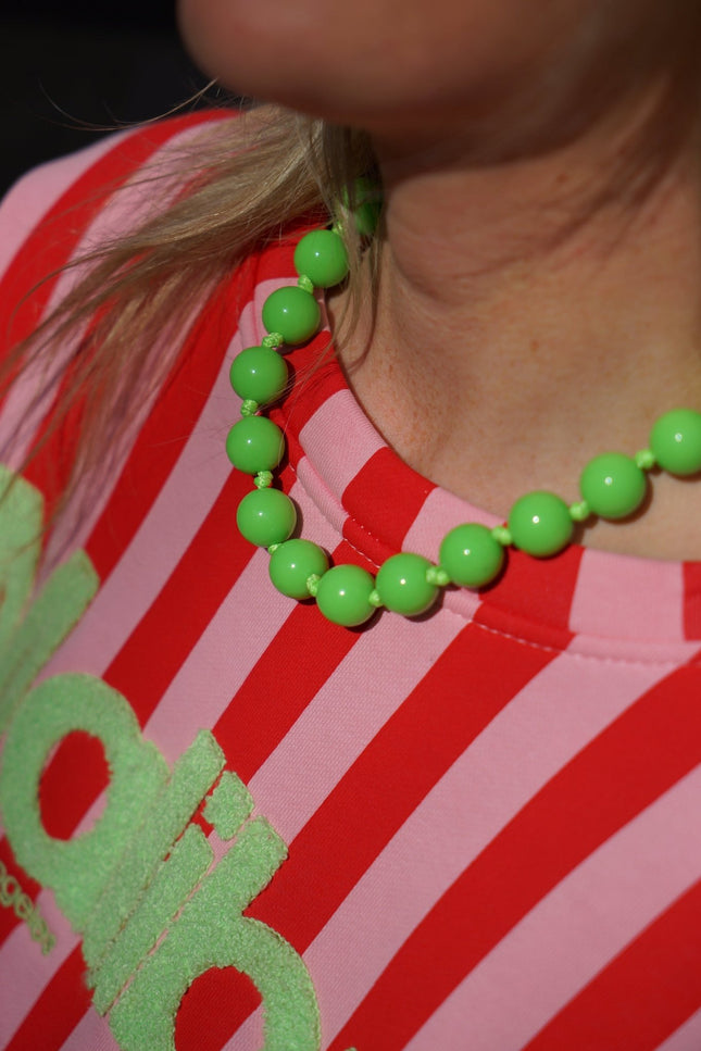 CHUNKY KETTING FELGROEN - Hipishet