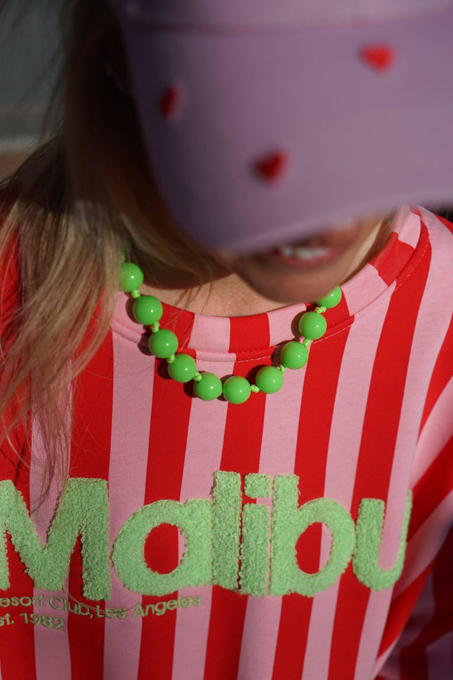 CHUNKY KETTING FELGROEN - Hipishet