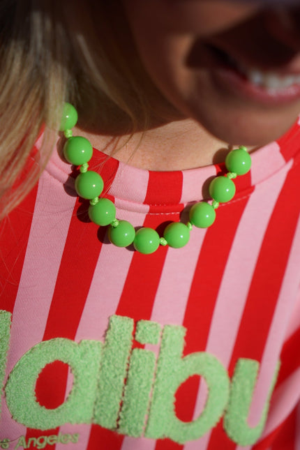 CHUNKY KETTING FELGROEN - Hipishet