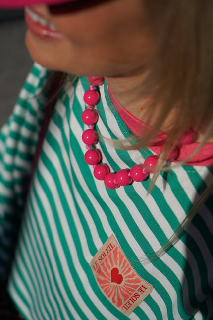 CHUNKY KETTING FUCHSIA - Hipishet
