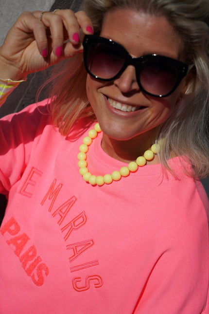 CHUNKY KETTING LICHTGEEL - Hipishet