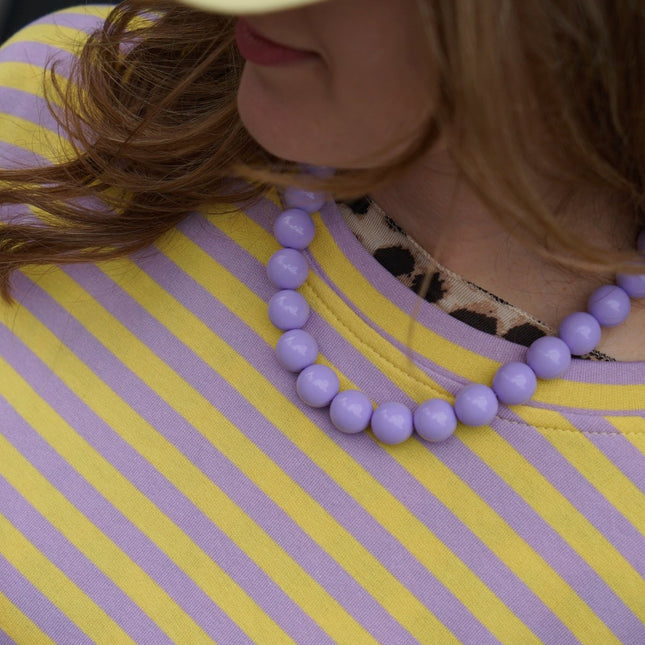 CHUNKY KETTING LILA - Hipishet
