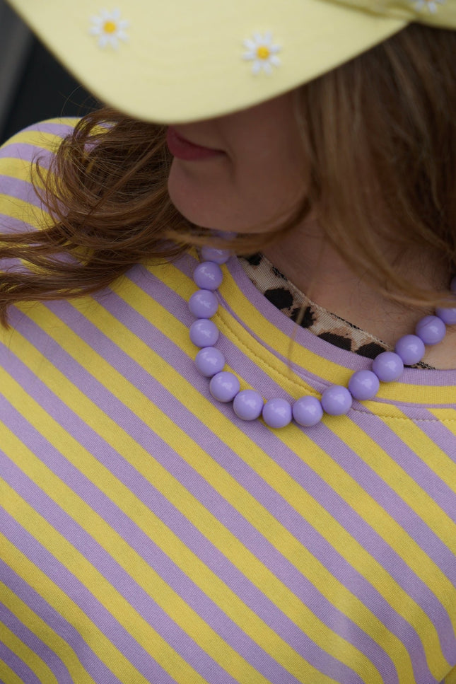 CHUNKY KETTING LILA - Hipishet