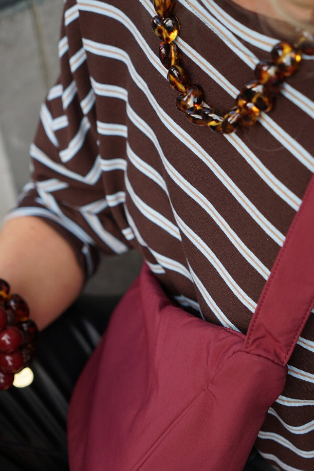 CROSSBODY BURGUNDY - Hipishet