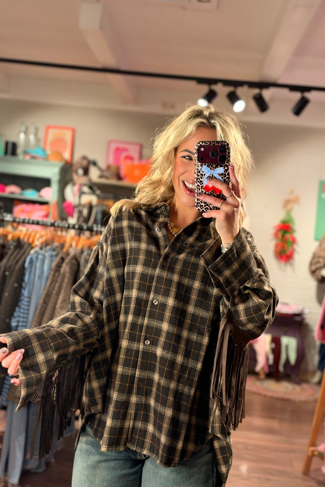GERUITE BLOUSE FAE BRUIN - Hip is het