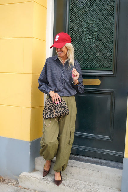GERUITE BLOUSE JET NAVY - Hip is het