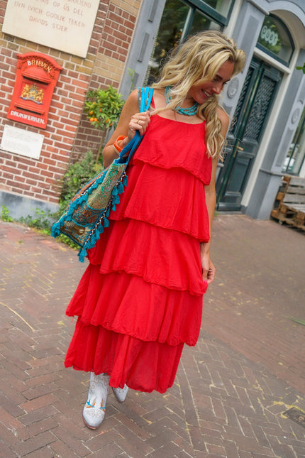 JURK ROSE ORANJE - Hip is het