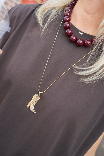 KETTING COWBOYBOOT GOUD - Hipishet