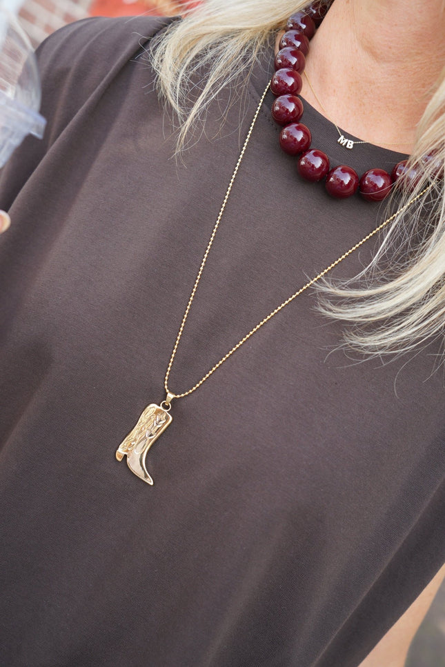 KETTING COWBOYBOOT GOUD - Hipishet