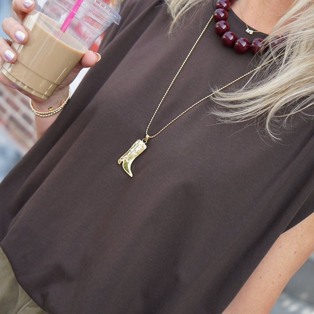 KETTING COWBOYBOOT GOUD - Hipishet