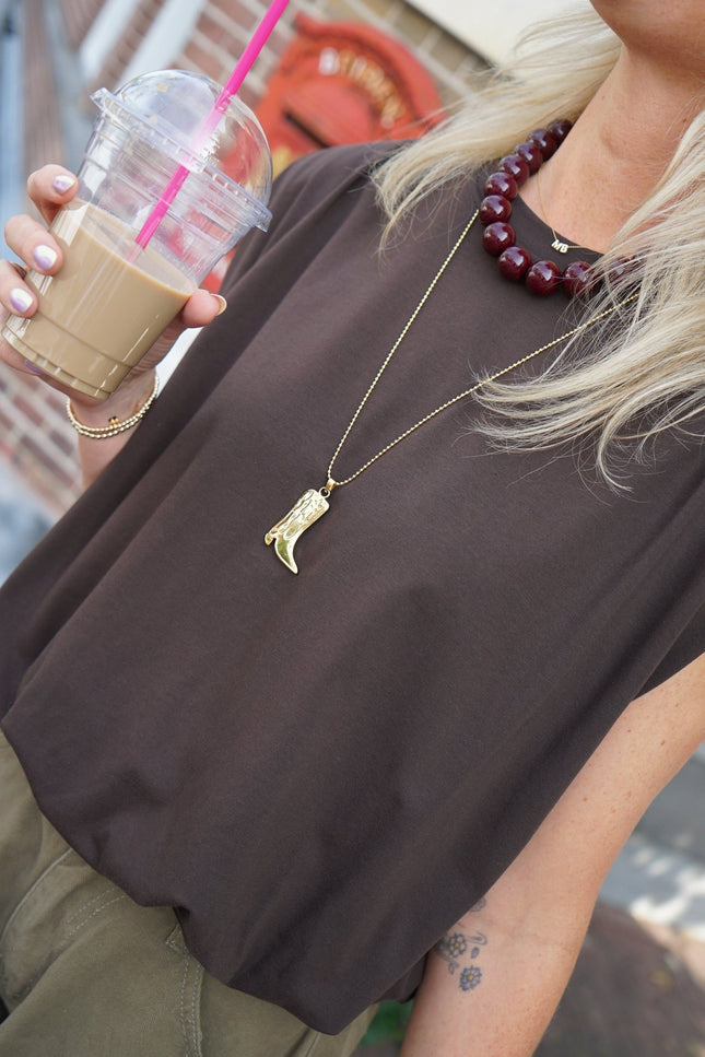 KETTING COWBOYBOOT GOUD - Hipishet