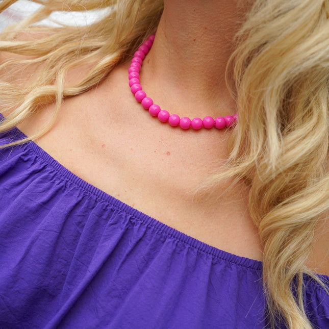 KETTING FLEURIE FUCHSIA - Hipishet