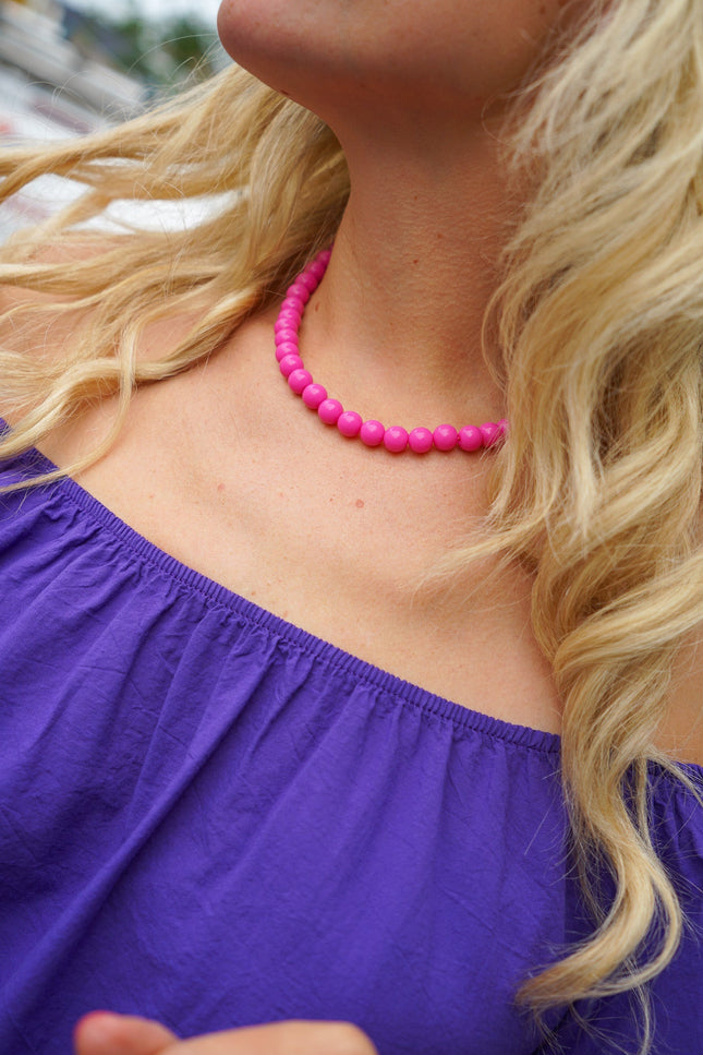 KETTING FLEURIE FUCHSIA - Hipishet