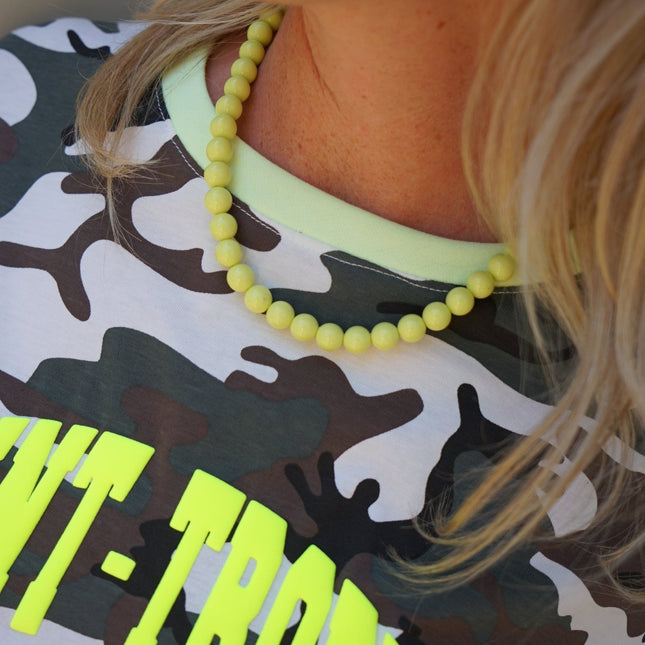 KETTING FLEURIE GIFGROEN - Hipishet