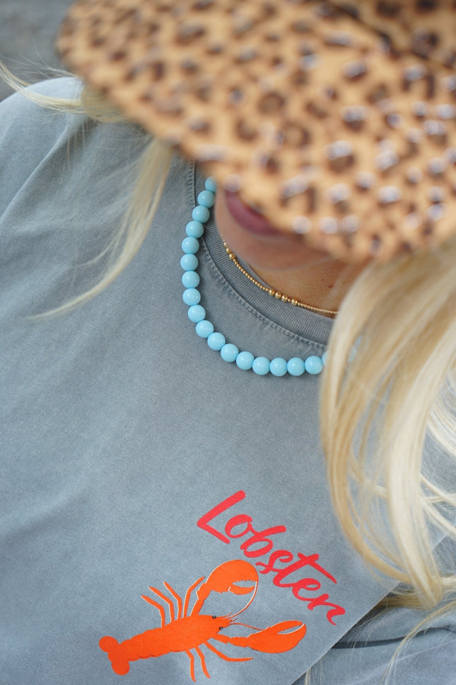 KETTING FLEURIE LICHTBLAUW - Hipishet