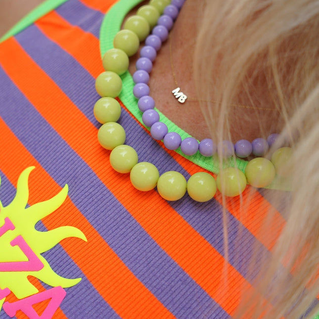KETTING FLEURIE LILA - Hipishet