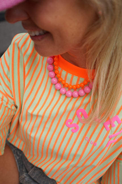 KETTING FLEURIE ORANJE - Hipishet