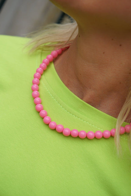 KETTING FLEURIE ROZE - Hipishet