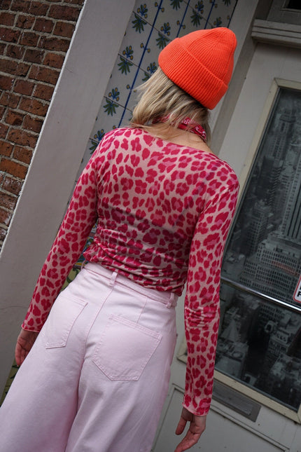 LEOPARD TOP ROZE - Hipishet