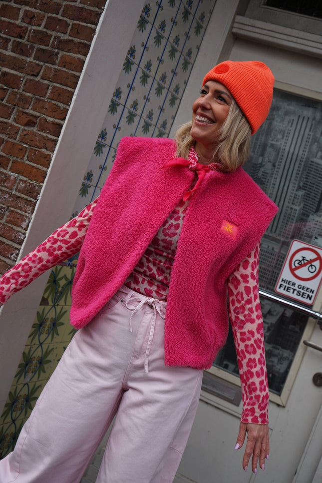LEOPARD TOP ROZE - Hipishet