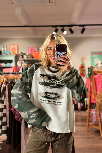 LONGSLEEVE CALIFORNIA ARMY - Hip is het