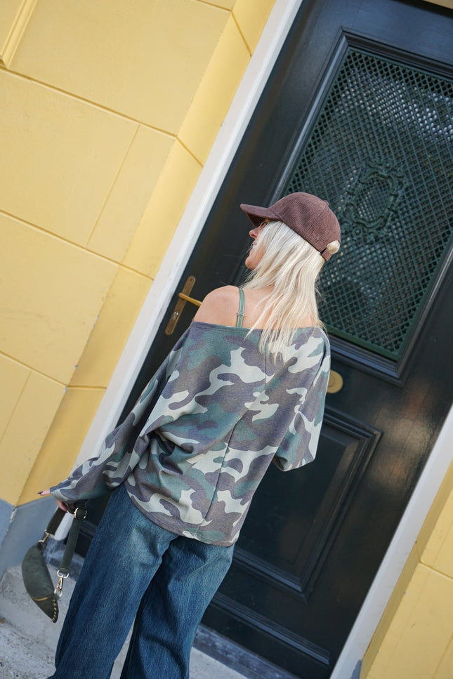 LONGSLEEVE MAAN ARMY - Hip is het