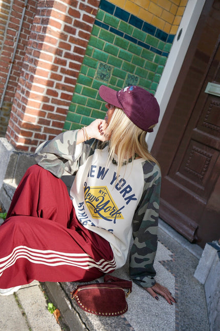 LONGSLEEVE NEW YORK ARMY - Hip is het