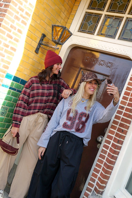 LONGSLEEVE QUINN GRIJS - Hip is het