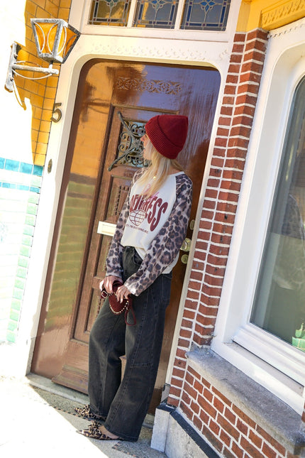 LOOSE BALLOON JEANS LINDE ZWART - Hip is het