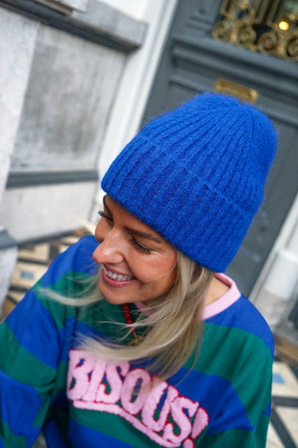 MUTS BLAUW PIECES - Hip is het