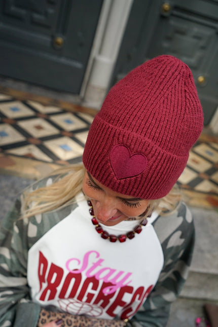 MUTS HART BORDEAUX - Hip is het