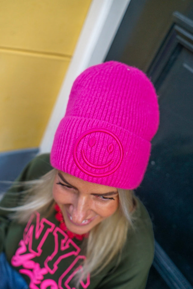 MUTS SMILEY ROZE - Hip is het