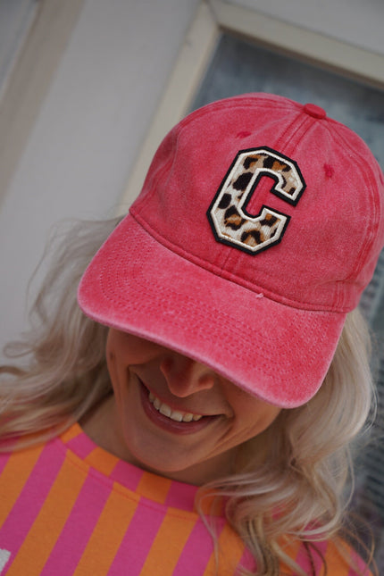 PET C LEOPARD VERWASSEN ROOD - Hipishet