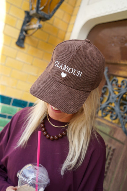 PET GLAMOUR RIB BRUIN - Hip is het