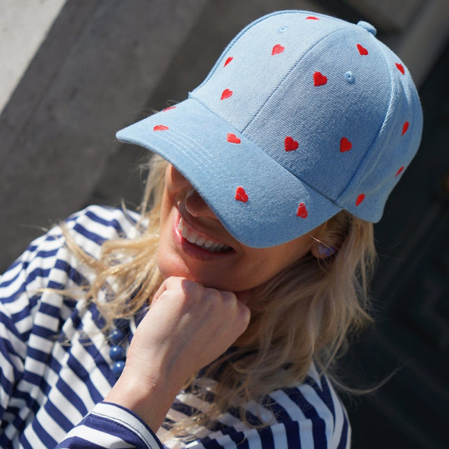 PET HARTJES BLAUW ROOD - Hipishet