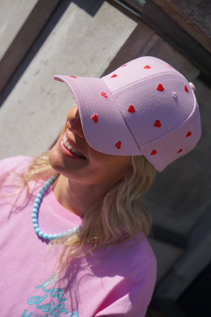 PET HARTJES ROOD ROZE - Hipishet