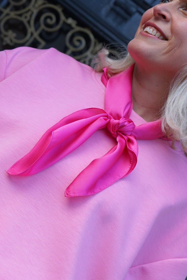 SATIJNEN SJAALTJE FUCHSIA - Hipishet