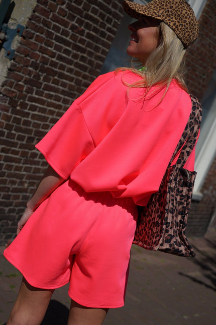 SET FLEUR NEON ROZE - Hipishet